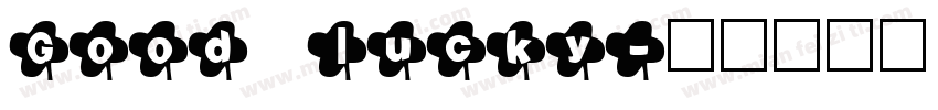 Good lucky字体转换